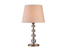 NEWPORT 3100 3101/T black brass без абажуров , Настольная лампа, Black brass Clear glass D37*H65 cm E27 1*40W