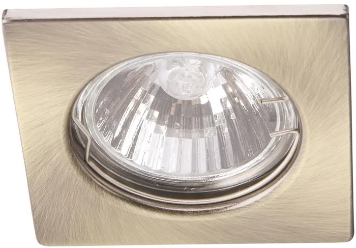 Точечный встраиваемый светильник Arte Lamp QUADRATISCH A2210PL-3AB | Дом Декора