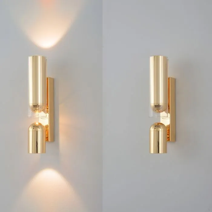 Бра Crystal Lux VENTO AP15W LED GOLD | Дом Декора