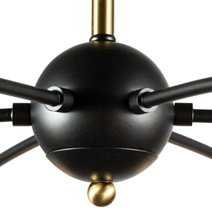 Потолочная люстра Arte Lamp GLASGOW A1963PL-6BK | Дом Декора