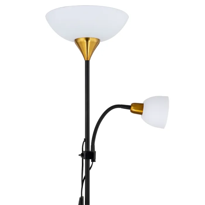 Торшер Arte Lamp DUETTO A9569PN-2BK | Дом Декора