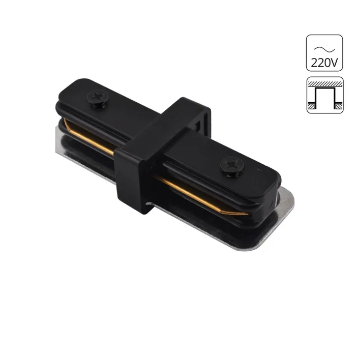 Коннектор прямой для шинопровода Arte Lamp TRACK ACCESSORIES A130206 | Дом Декора