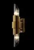 Бра Crystal Lux JUSTO AP2 BRASS | Дом Декора