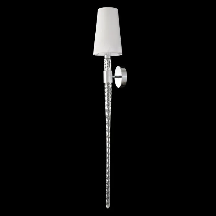 Бра Crystal Lux LUMINOUS AP1 CHROME | Дом Декора