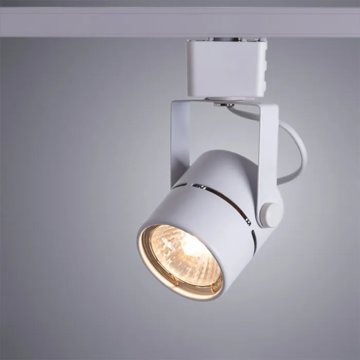 Трековый светильник Arte Lamp MIZAR A1311PL-1WH | Дом Декора