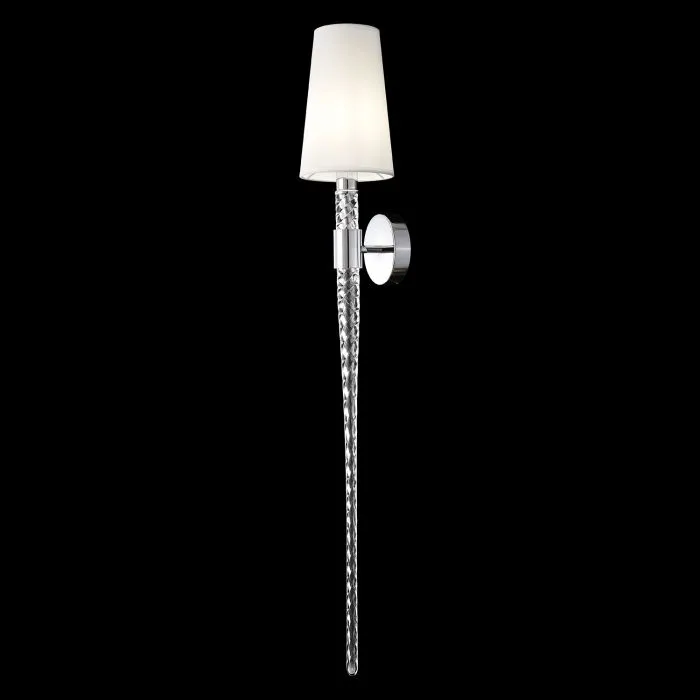 Бра Crystal Lux LUMINOUS AP1 CHROME | Дом Декора