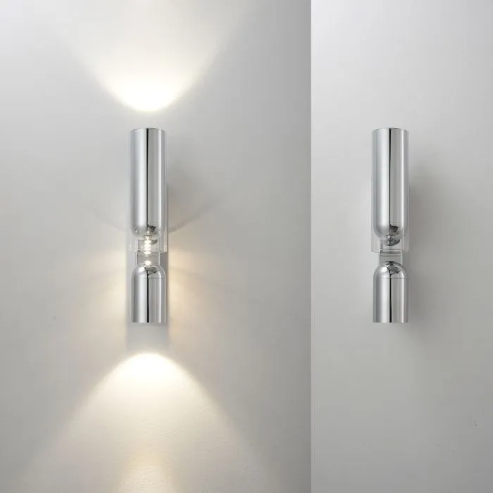 Бра Crystal Lux VENTO AP15W LED CHROME | Дом Декора