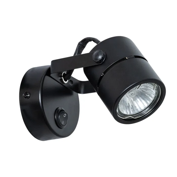 Спот Arte Lamp MIZAR A1311AP-1BK | Дом Декора