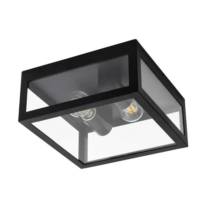 Уличный потолочный светильник Arte Lamp BELFAST A4569PF-2BK | Дом Декора