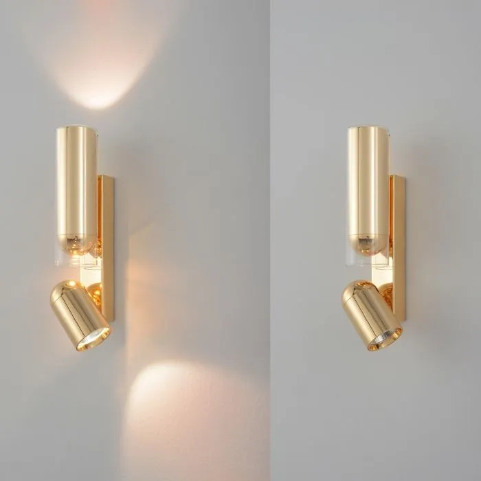 Бра Crystal Lux VENTO AP15W LED GOLD | Дом Декора