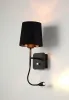 Бра Crystal Lux PABLO AP2 BLACK/BLACK-GOLD | Дом Декора