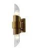 Бра Crystal Lux JUSTO AP2 BRASS | Дом Декора
