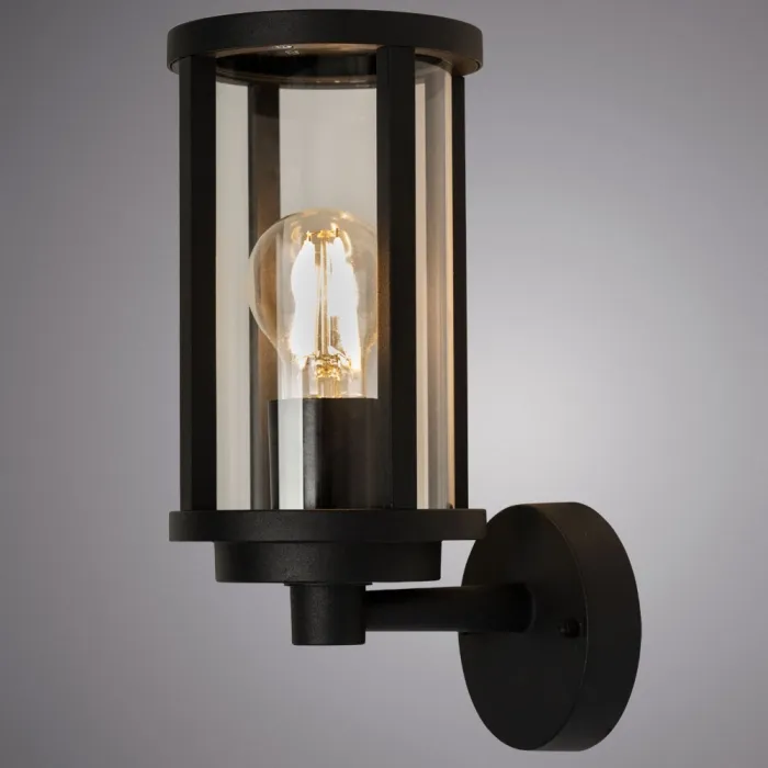 Уличный настенный светильник Arte Lamp TORONTO A1036AL-1BK | Дом Декора