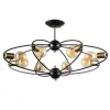 Потолочная люстра Arte Lamp GLASGOW A1963PL-8BK | Дом Декора