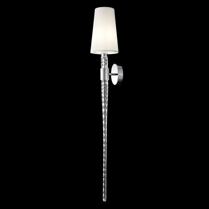 Бра Crystal Lux LUMINOUS AP1 CHROME | Дом Декора