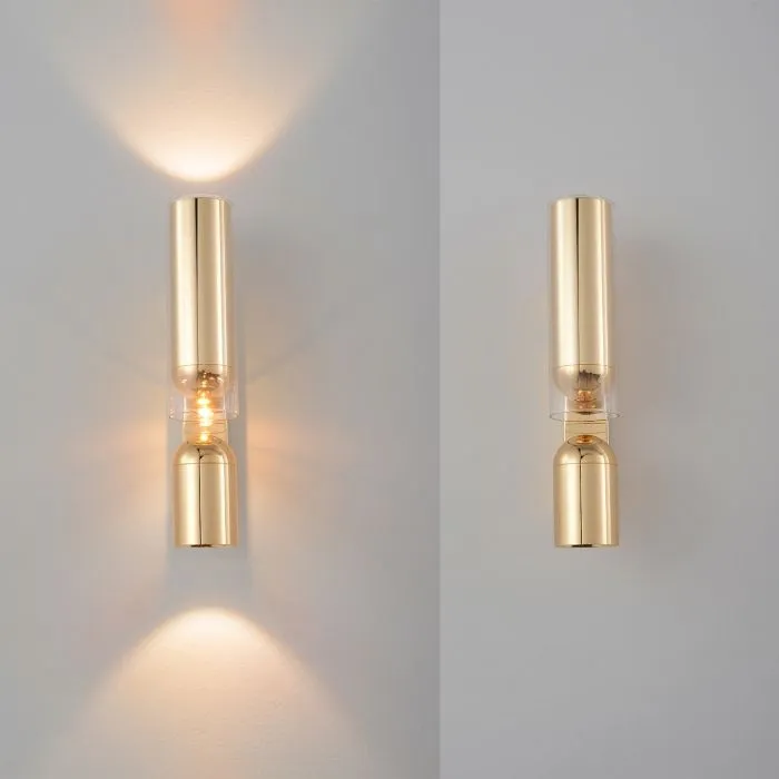 Бра Crystal Lux VENTO AP15W LED GOLD | Дом Декора