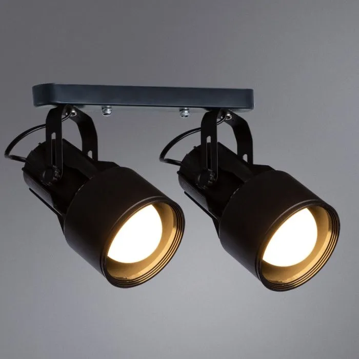Спот Arte Lamp LYRA A6252PL-2BK | Дом Декора
