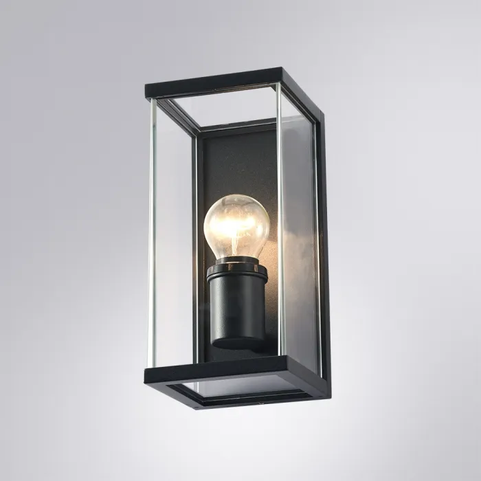 Уличный настенный светильник Arte Lamp POT A1631AL-1BK | Дом Декора