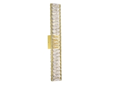 NEWPORT 8240 8244N/A gold , Бра, Gold Clear crystal L7,6*H51*Sp5,5 cm LED 13W 1300Lm 3100-4000K