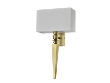 NEWPORT 7720 7721/A brass без абажуров , Бра, Brass L24*H48*Sp13.5 cm E14 1*60W