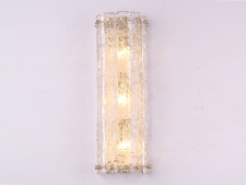 NEWPORT 10820 10823/A new , Бра, Matt brass Clear crystal L12*H38*Sp8,5 cm G9 3*25W