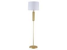 NEWPORT 4400 4401/FL mat.gold без абажура , Торшер, Matte gold Clear crystal Clear glass