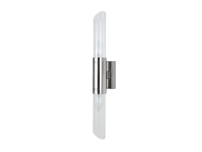 NEWPORT 7270 7272/A nickel new , Бра, Nickel Clear glass L7*H50*Sp9.5 cm E14 2*40W