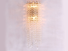 NEWPORT 10900 10902/A gold , Бра, Polished champagne gold Clear crystal L15*H50*Sp15 cm G9 2*40W
