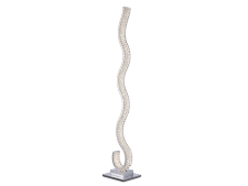 NEWPORT 8240 8240N/FL chrome , Торшер , Chrome Сlear crystal L25*22*H140 cm LED 42W 4200Lm 3100-4000K